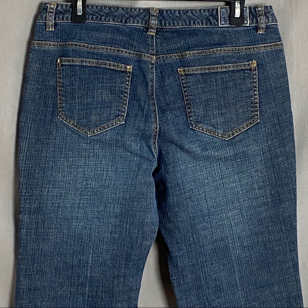 Michael Kors Boot Cut Jeans Size 10/31 Dark Wash